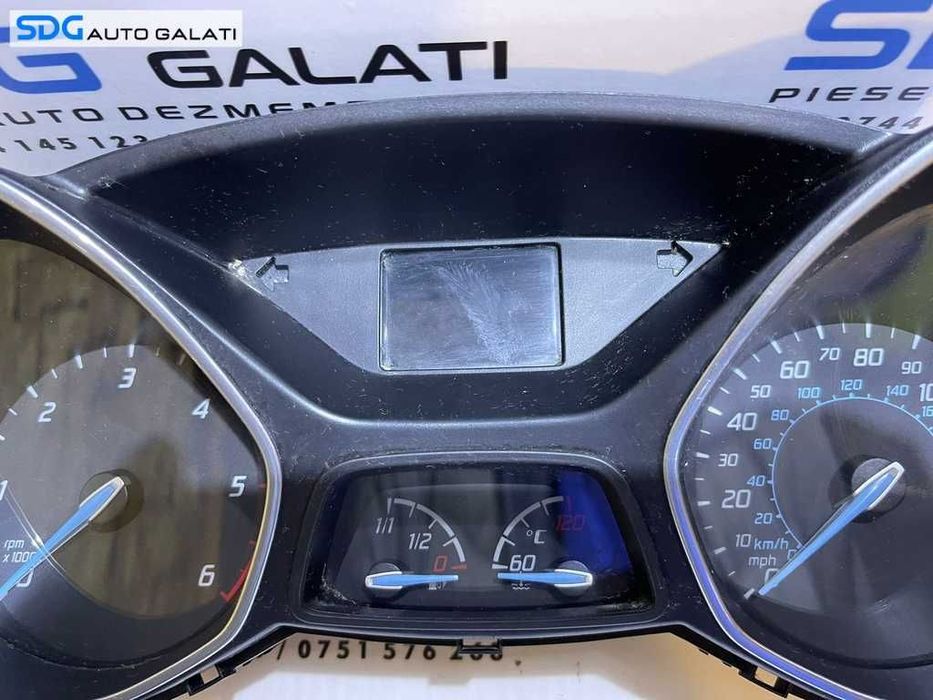 Ceas Ceasuri Cluster Instrumente Bord Ford Focus 3 1.6 TDCI 2010 - 2018 Cod BM5T-10849-BDD BM5T10849BDD [2849]