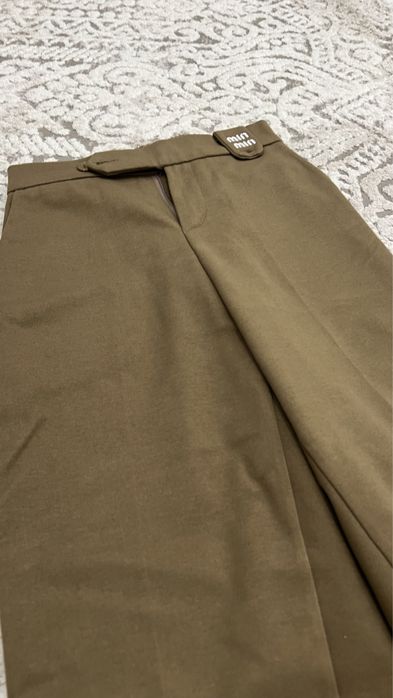 Брюки теплые, прямые