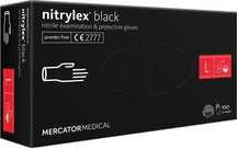 Mănuși din Nitril negre, albastre, roz, verzi XS, S, M, L, XL