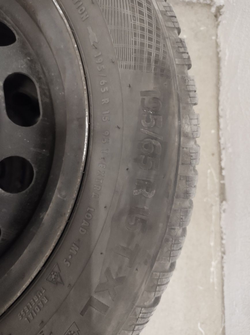 4бр. железни джанти 15"