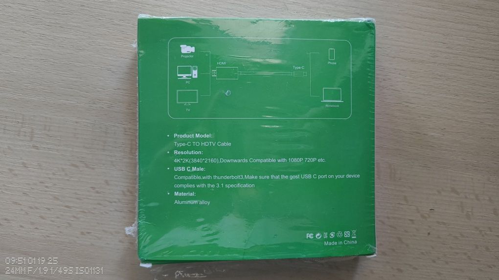 Hdmi la usb type c