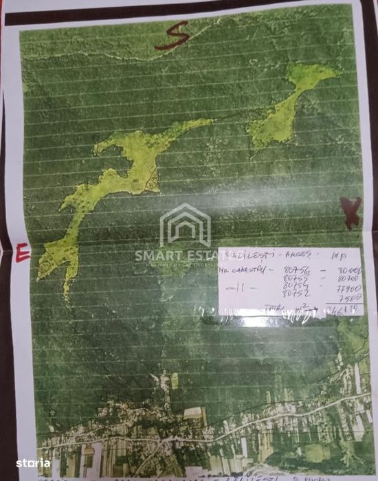 Teren 25 ha cu Izvor Sulfuros in Balilesti - Arges - Comision 0%