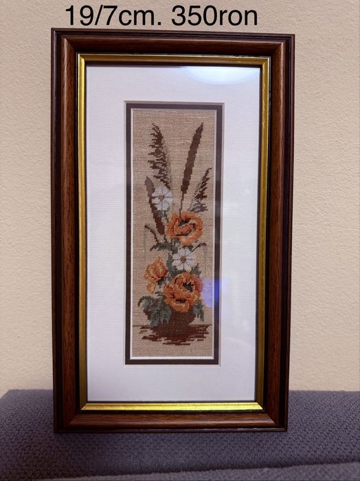 Goblene cusute manual in punct mic