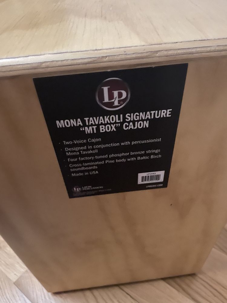 Кахон LP Americana Mona Tavakoli Signature "MT BOX"