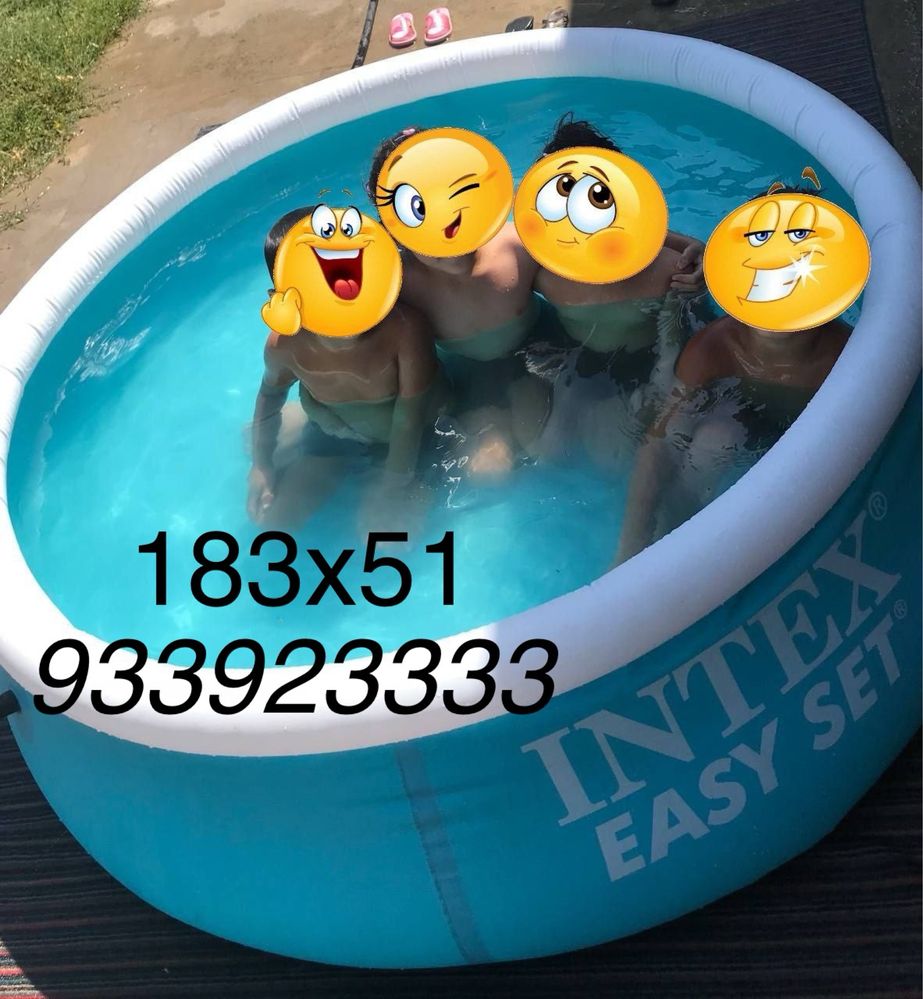 Basseyn INTEX 1.83x51sm Turli o’lcham,yuqori sifat,yetkazib beriladi