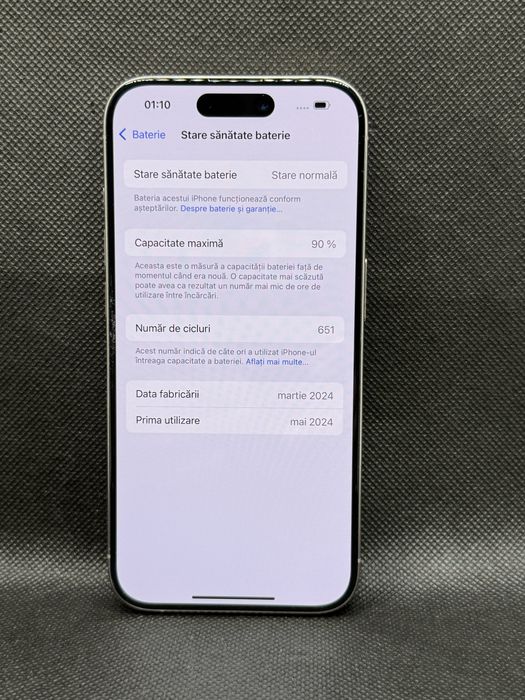 iPhone 15 Pro Pret 2900 lei