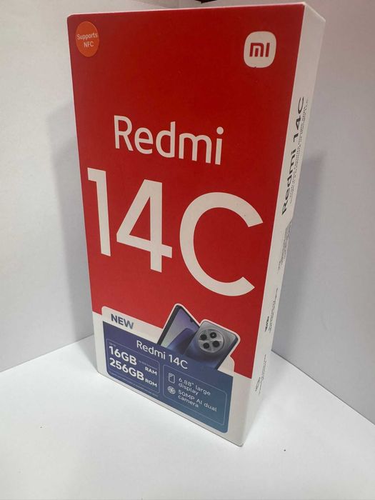 Hope Amanet P1/ Redmi 14C, nou, sigilat, 256 stocare, 16GB ram