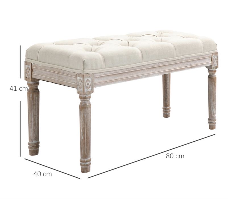 Banca tapitata dormitor sau hol