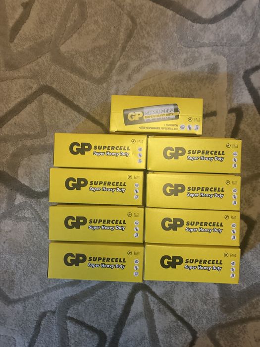 Baterie GP super heavy duty