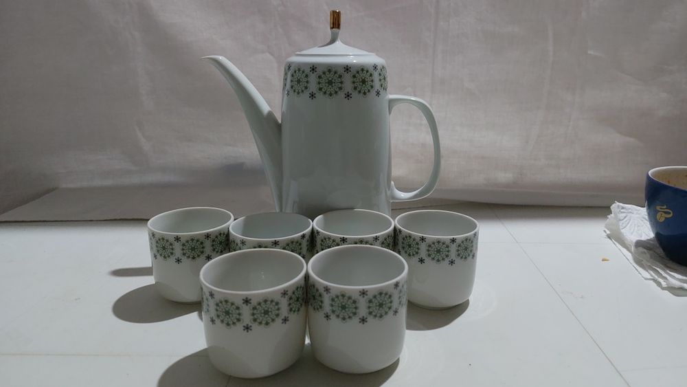 serviciu porțelan Boemia Cehoslovacia