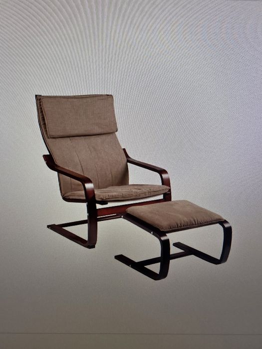 Стол (кресло), подходящо и за кърмене + табуретка