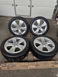 Jante originale Audi A3 S3 Vw Golf Skoda Seat cu anvelope 205/50 17