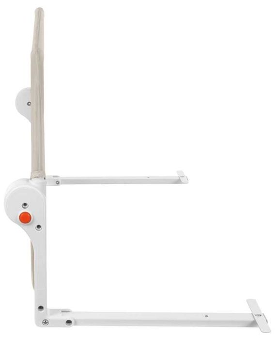 Предпазна преграда за легло KikkaBoo 150 cm, бежова