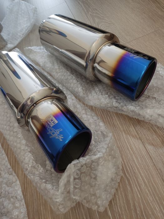 Tobă de evacuare finală HKS/Akrapovic/SC project + adaptoare debitmet