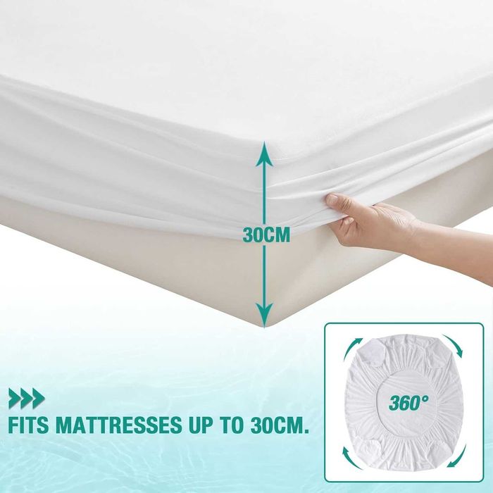 Bedecor водоустойчив протектор за матрак Tencel 120x200 см