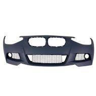 Предна броня за BMW 1 Series F20 (2011-2014) M дизайн без парктроник