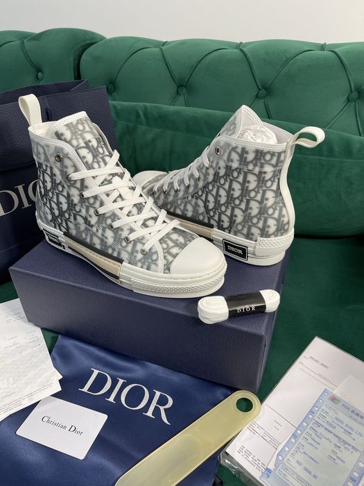 Adidasi Dior B23 piele naturala Full Box colectie noua