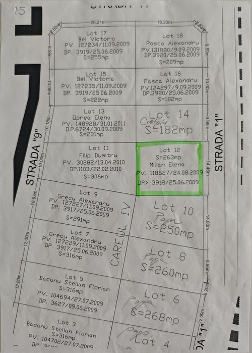 Oportunitate investiție , Teren intravilan Palazu mare careul 4