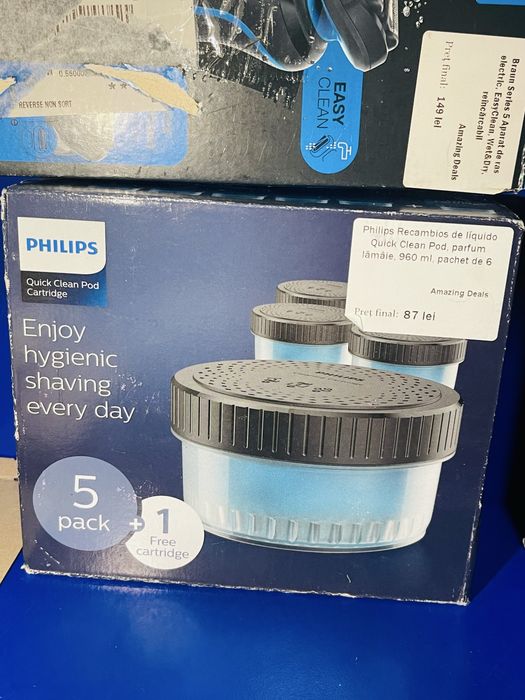 Philips Solutie Lichida pentru Ras, 960ml ,Parfumată, Pachet de 6