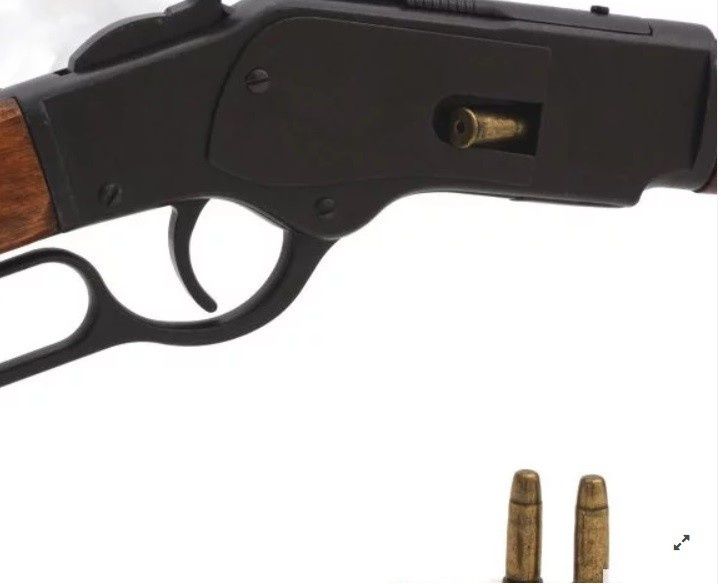 Пушка Winchester USA 1873, карабина, каубой, револвер,