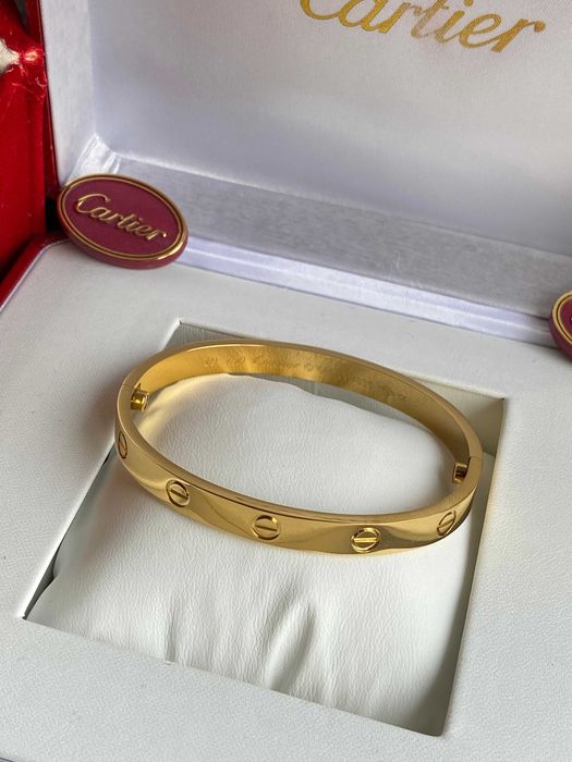 Brățară Cartier LOVE 19 aur 585