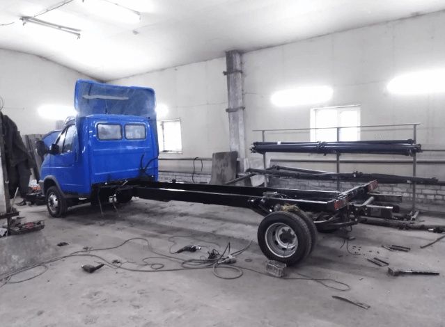 Удлинение кузова ГАЗели и грузовых автомобилей – профессионально и над