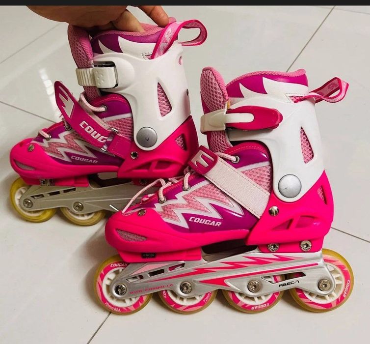 Rolik Cougar,ролик,qizlarga,toliq komplekt,роликовые коньки,ролики