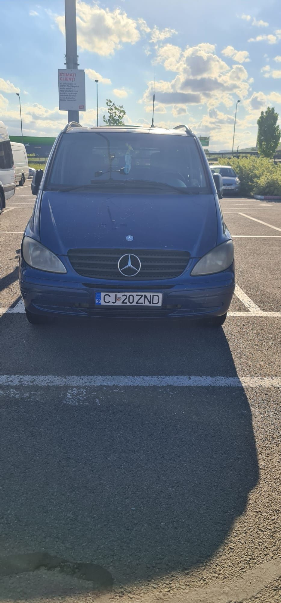 Inchiriez Mervedes Benz Vito, tranp persoane(5,locuri)+transp marfa