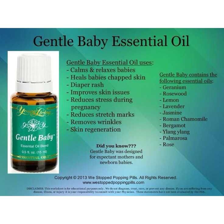 Ulei esential Gentle Baby, Young Living 15 ml