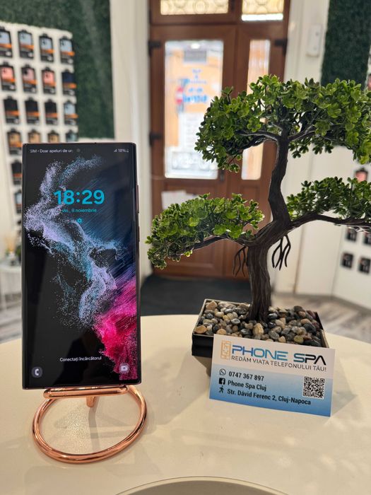 Samsung S22 Ultra 256GB/12RAM - Din magazin,cu garantie! Folie Gratis
