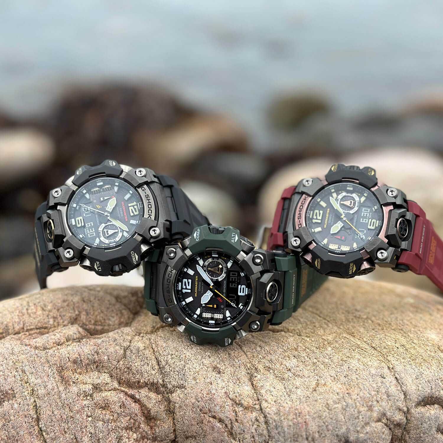 Мъжки часовник Casio G-Shock Mudmaster GWG-B1000-1A4ER