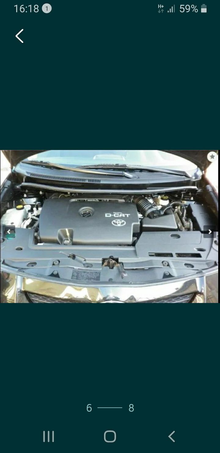Dezmembrez Toyota Auris 2.2  D -CAT ,diesel 177 cp ,xenon
