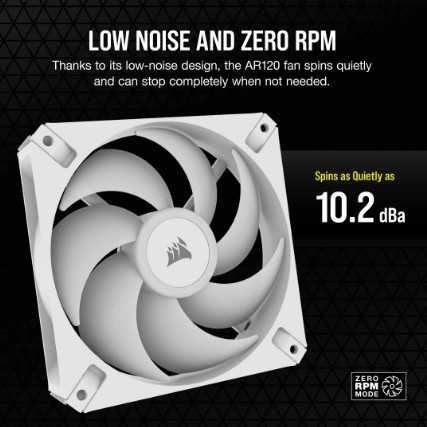 Комплект вентилатори Corsair iCUE AR120 RGB