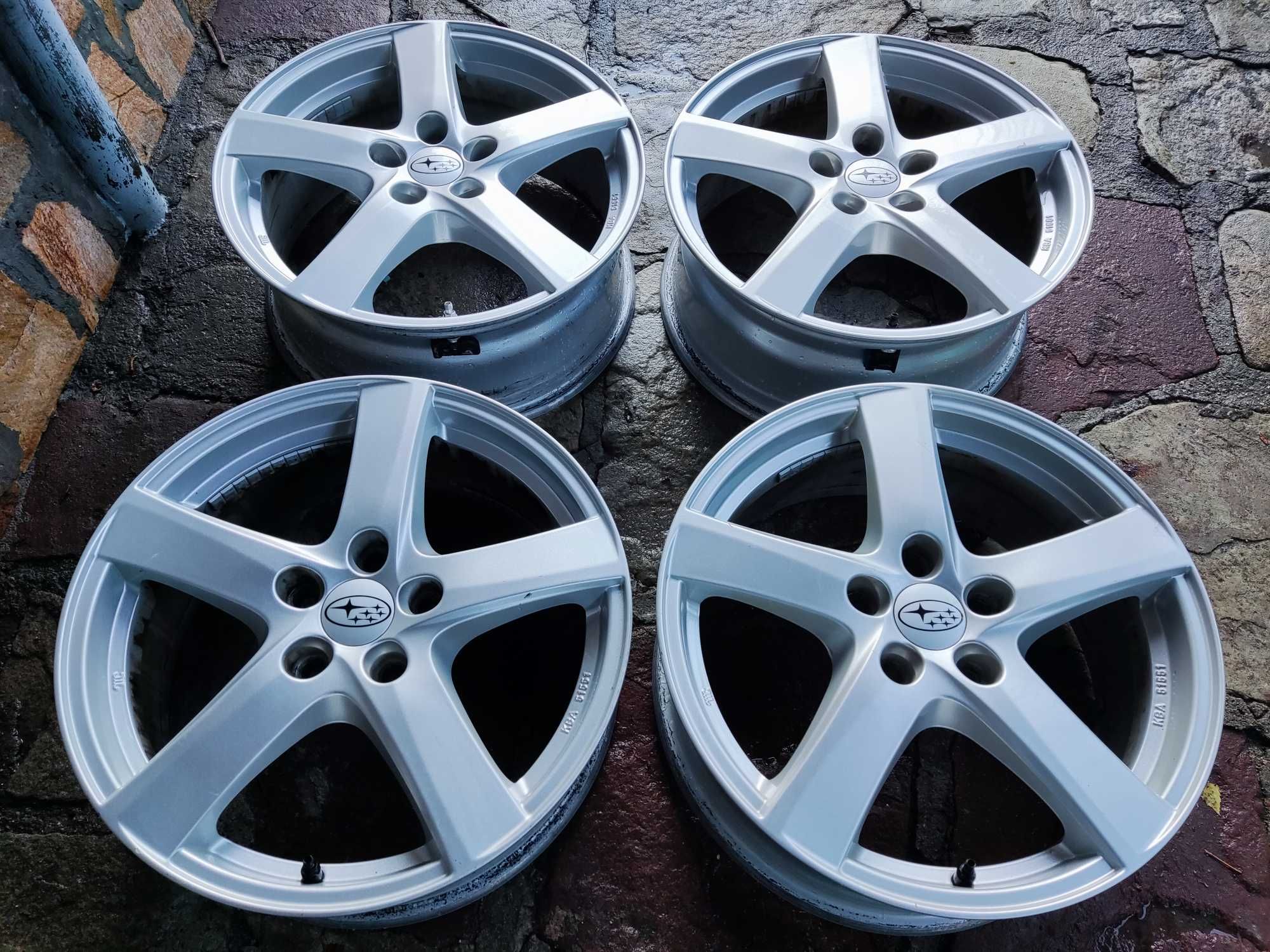 Subaru 5x114,3 - 17 цола лети джанти Alutec за Субару 5х114,3
