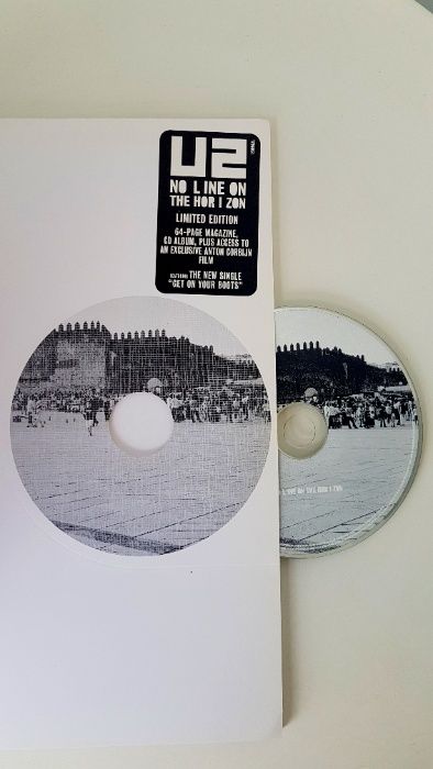 U2 албум със CD. Колекционерски! Лимитирана серия.