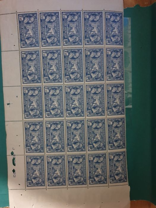 coli timbre nestampilate vechi