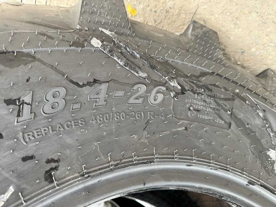 Anvelope noi de BULDOEXCAVATOR 18.4-26 cu 14pliuri