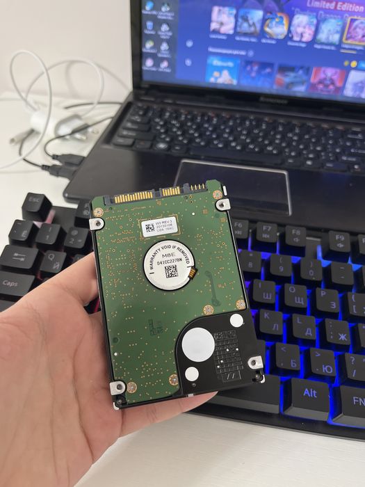 HDD жосткий диск сатлады!