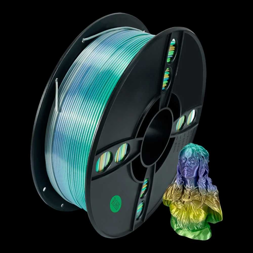 KINGROON PLA Silk Rainbow / ПЛА Силк Дъга Филамент FDM 3D