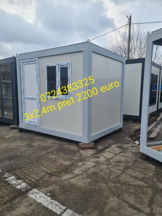 Containere grupate,birou, vestiar, sala ședința, vitrina, dormitor