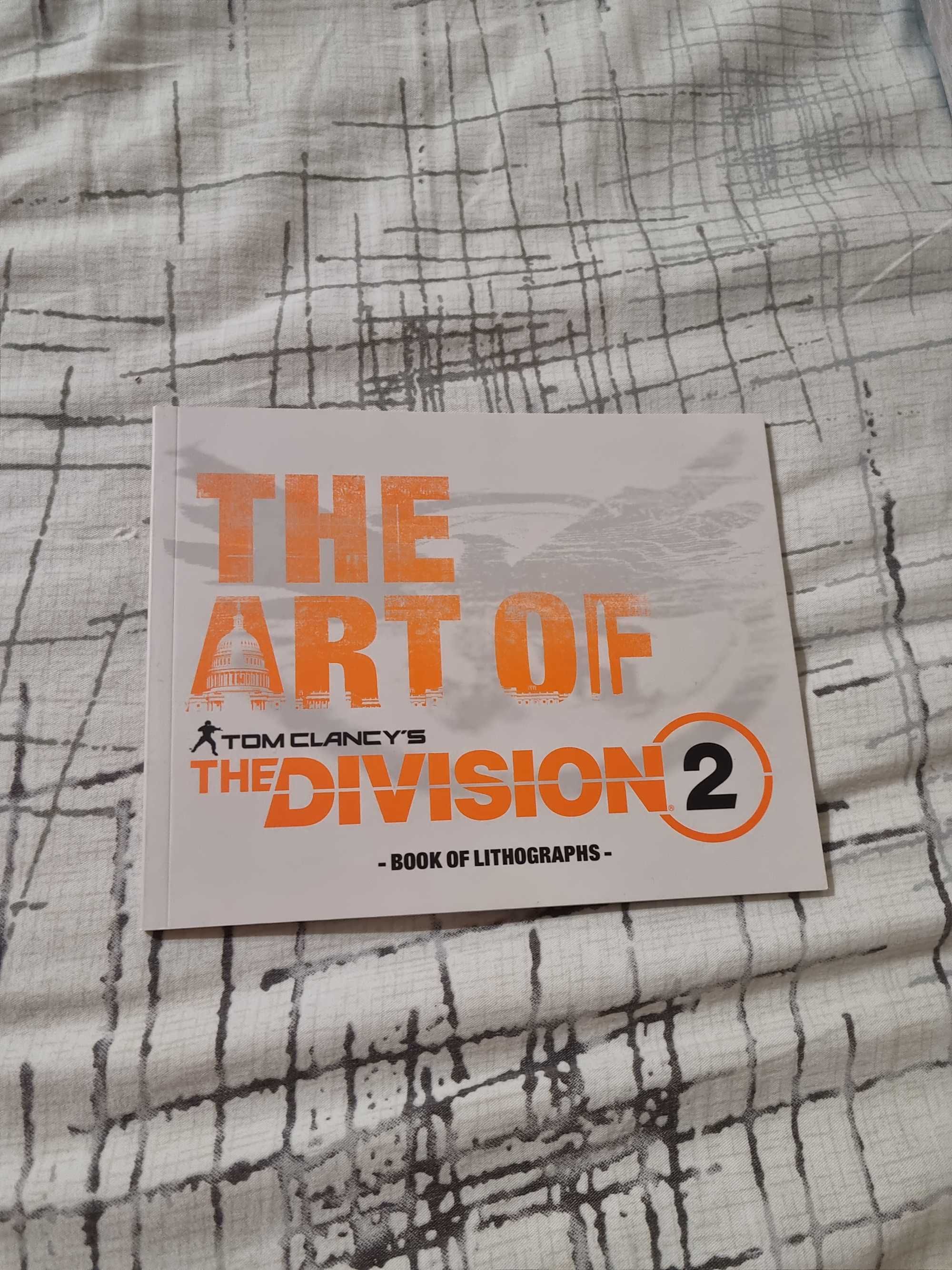 The Division 2 limited edition колекционерски артбук и карта на града