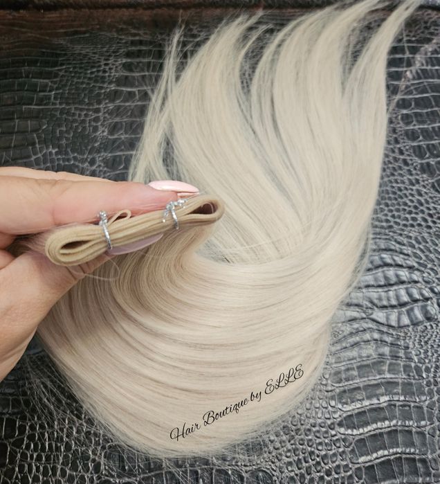 100% Естествена славянска коса + ПОДАРЪК