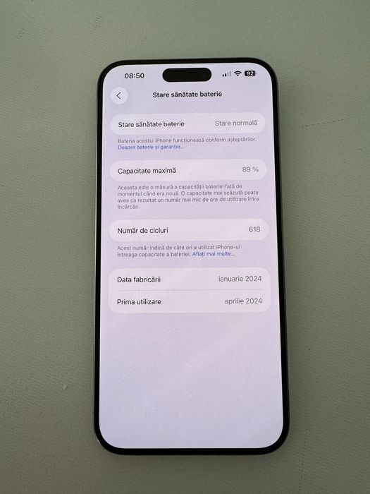 iPhone 15 pro Max blue titanium