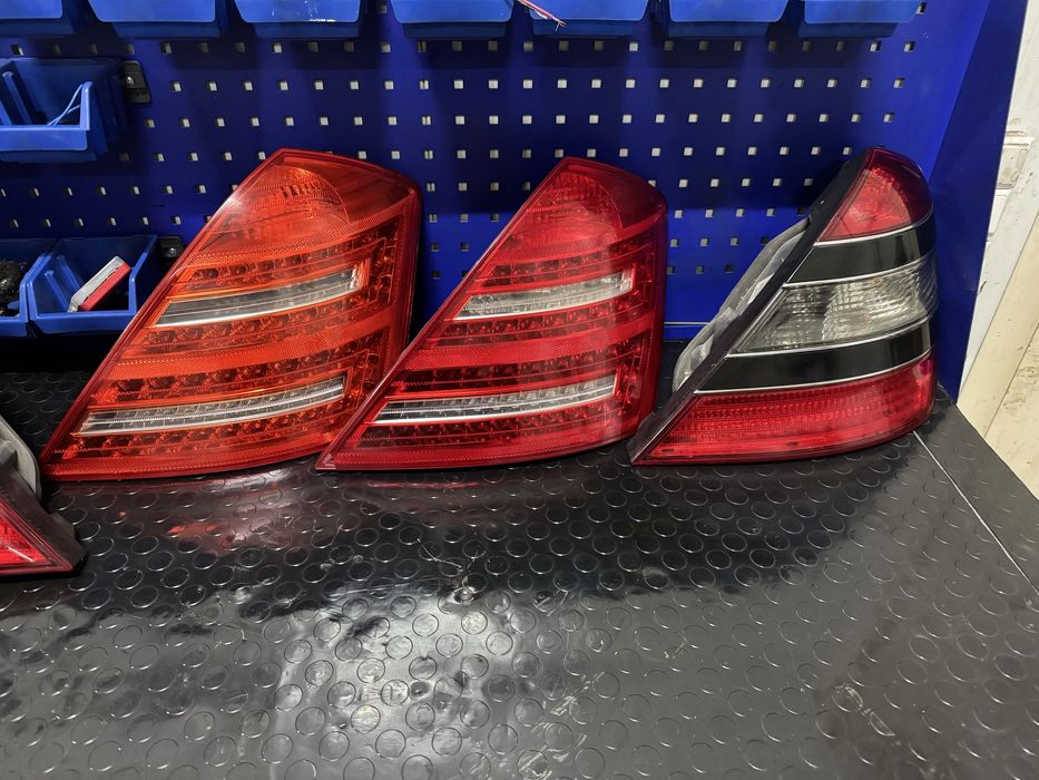 Mercedes w221 фонари задние фары