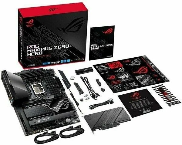 asus rog maximus hero z690 вместе с i9 14900kf m2 500GB Кулер Deepcool