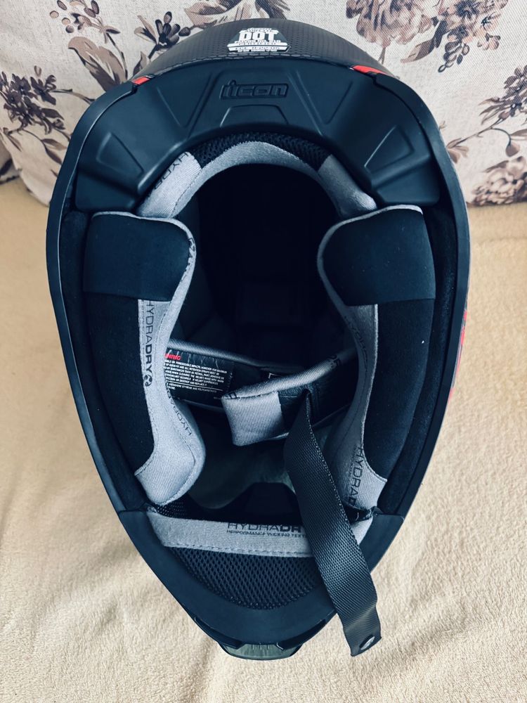 Casca moto Icon Airflite Blockchain RedHelmet