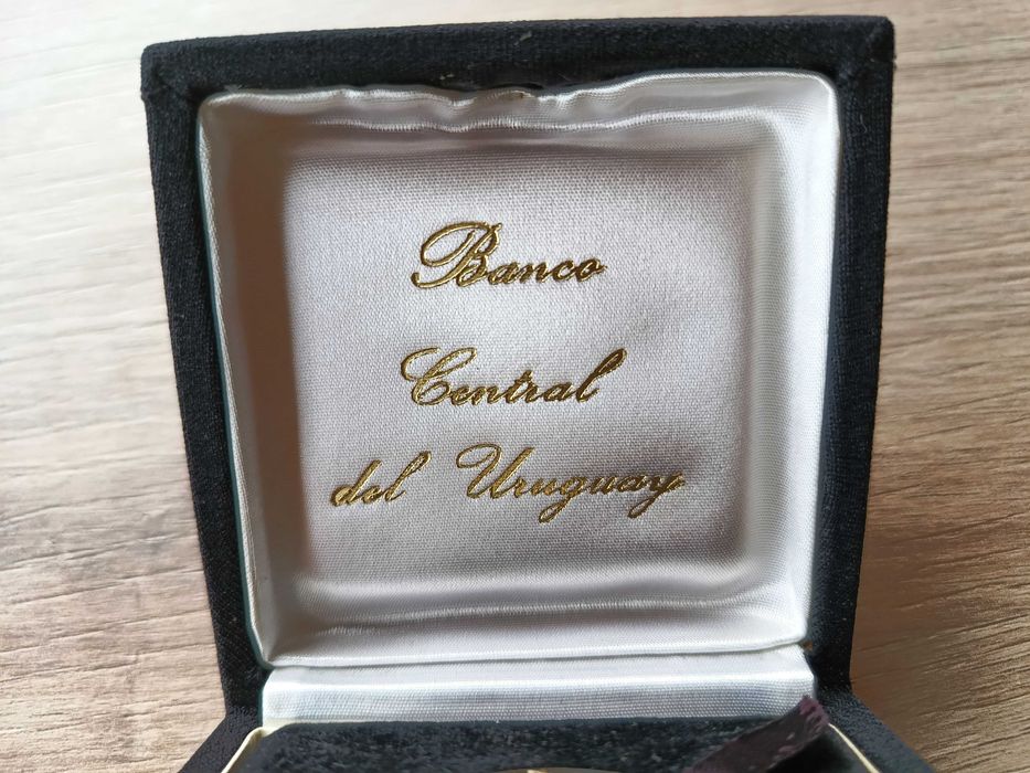 Уругвайска сребърна паметна монета от 1000 песо, 1969