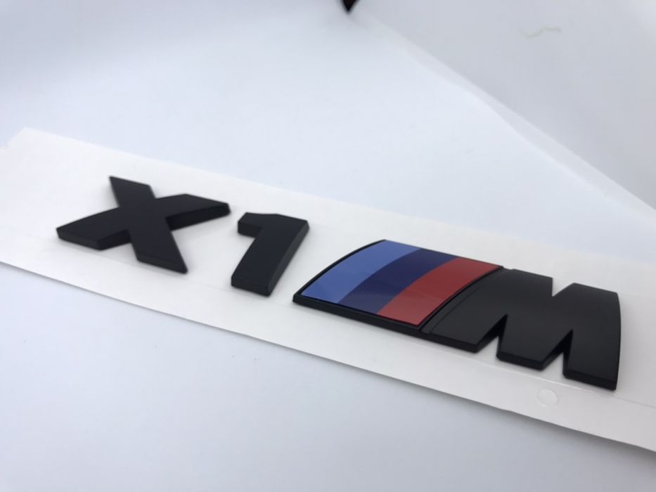 Emblema BMW X1M negru