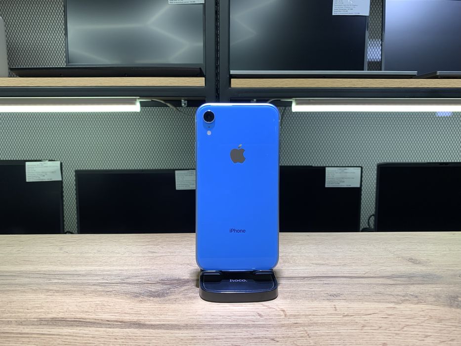 iPhone XR, 64 GB, Blue, Face ID работает, 10755/А10