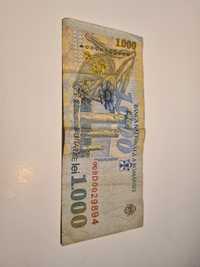 Vand bancnota 1000 lei an 1998